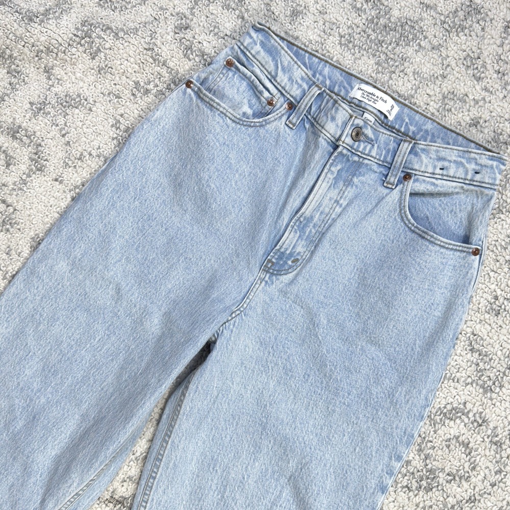 Abercrombie & Fitch Light Blue High Rise Jeans